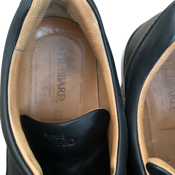 Samuel Hubbard Fast Shoes Mens US 14 EU 48.5 Black Leather Comfort M1300-008 main image 4